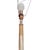 Vintage Art Deco Floor Lamp in Onyx with Brass Stand, 1930s For Sale - Image 9 of 18