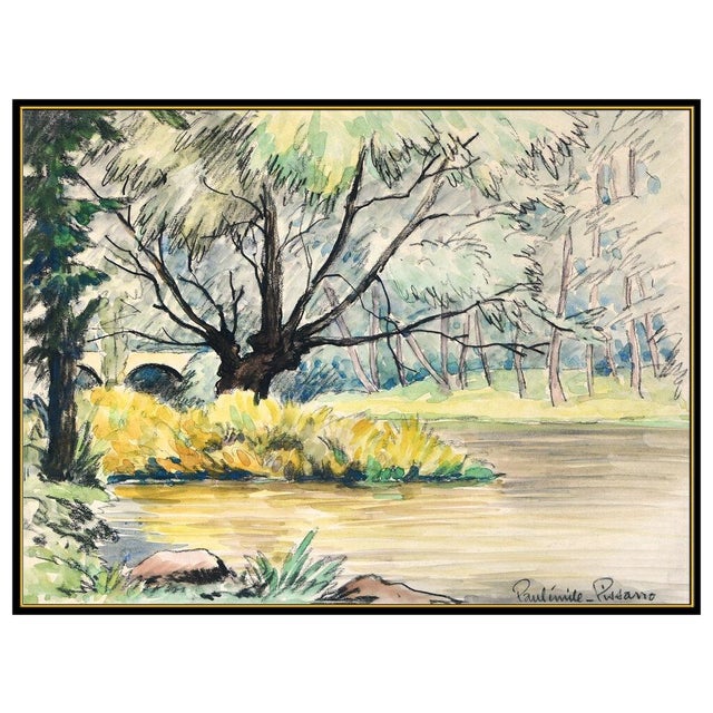 Message us to inquire about custom framing options! (Included for free with every purchase) The artwork here, "Creek...