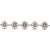 950 Platinum CTW Lab Grown Diamond Pin Hinge Link Tennis Chain Necklace For Sale - Image 4 of 8