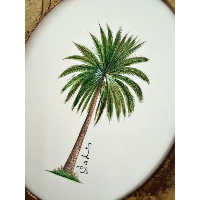 A beautifully detailed palm tree painting, hand-painted by master artists using acrylic paints and natural pigments. The...