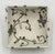 An exquisite handcrafted porcelain and pure silver square serving bowl designed by celebrated Mexican artist Emilia...