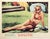 Lolita 1962 Original Vintage Cinema Lobby Card Framed In Black. Extra Large 10x14" inches / 25x36 cm paper size 17x21"...