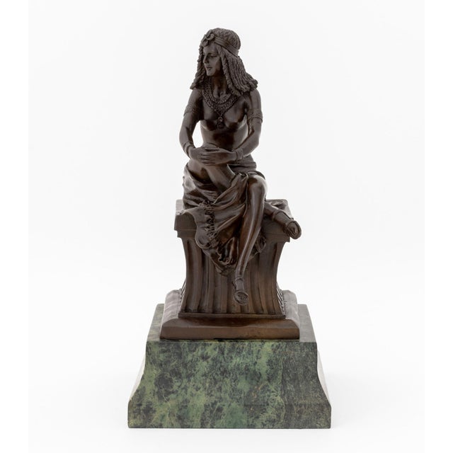Mid 20th Century After d.h. Chiparus Cleopatra Patinated Bronze For Sale - Image 5 of 14