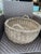 Vintage French Sun Bleached Style Gathering Basket For Sale - Image 4 of 11
