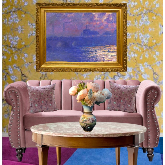 Traditional Italian Porcelain Vase Lakeside House For Sale - Image 3 of 18