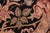 Art Nouveau Pak-Persian Black/Red Wool Rug - 8'1'' X 10'1'' For Sale - Image 4 of 9