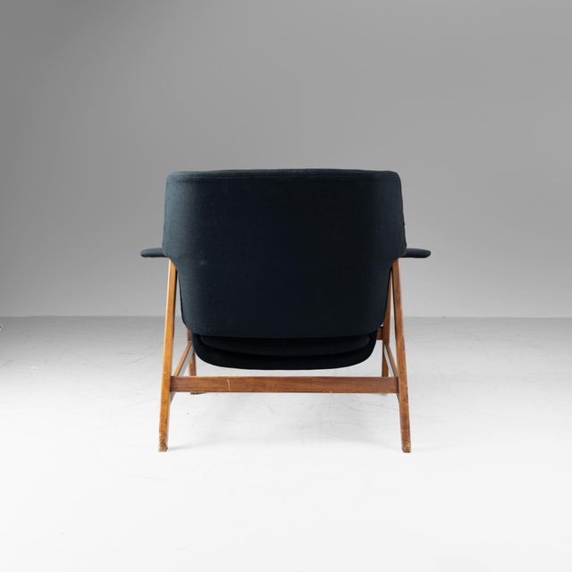Cassina 849 Lounge Chair by Gianfranco Frattini for Cassina, 1960 For Sale - Image 4 of 15