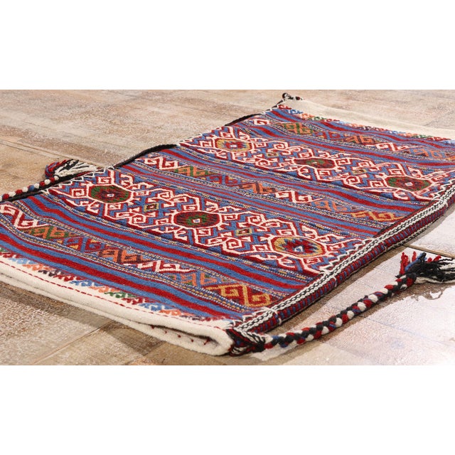 Vintage Anatolian Yüncü Chuval Textile, 02'03 X 03'10 For Sale - Image 9 of 13