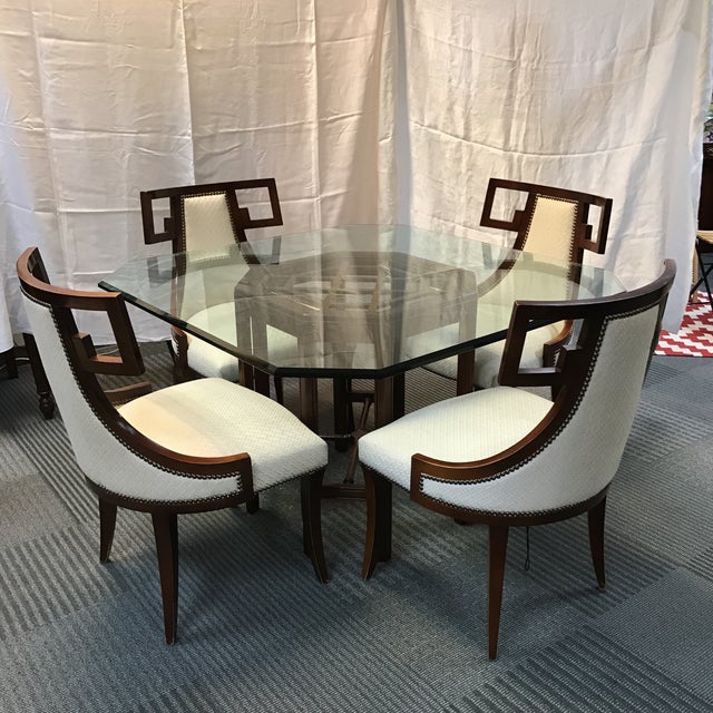 Baker Chinoiserie Dining Set Chairish
