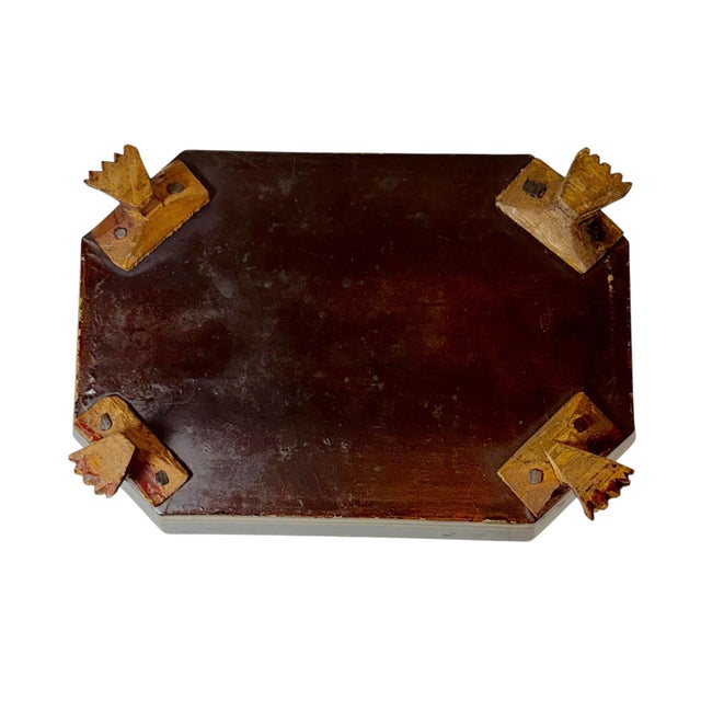 Early 19th Century Chinese Lacquer Tea Caddy For Sale - Image 14 of 14