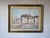 1968 Franco Scuderi Italian Mediterranean Coastal Cityscape Landscape Oil on Plywood Painting, Signed & Framed For Sale - Image 4 of 16