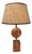 Pink Travertin Lamp by Barbier, 1970s For Sale
