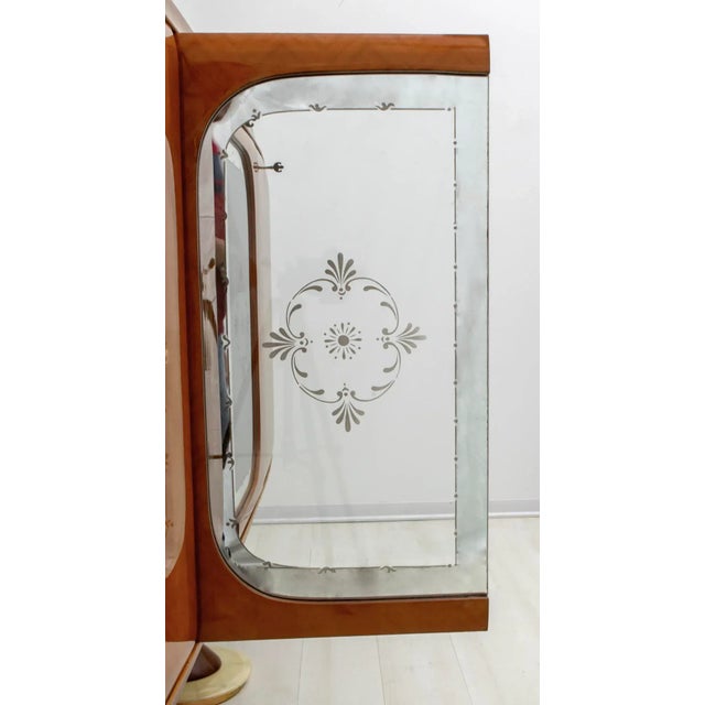 Mid-Century Modern Mahogany Sideboard by Vittorio Dassi, 1950s For Sale - Image 13 of 18