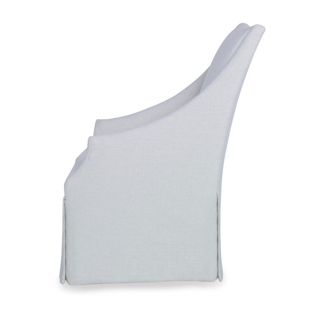 Transitional Century Furniture Meadow Host Chair For Sale - Image 3 of 6