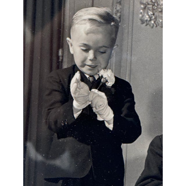 Printmaking Materials Boys at Dancing School, Waterbury, Connecticut, 1945 Signed by Alfred Eisenstaedt For Sale - Image 7 of 17