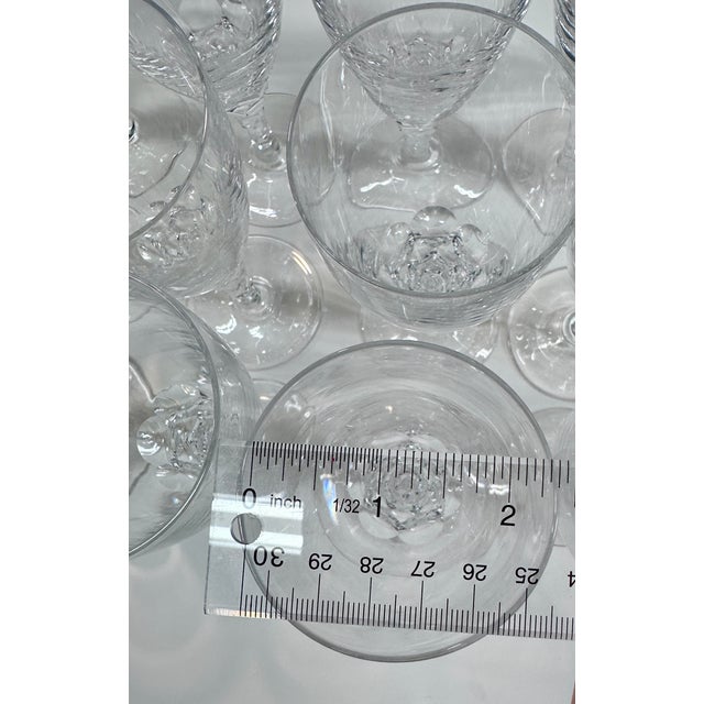 Vintage Orrefors “Carina” 36-Piece Crystal Stemware Service by Ingeborg Lundin, Sweden For Sale - Image 15 of 17