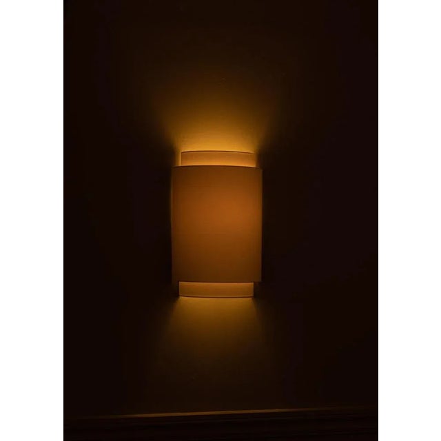 Contemporary Duono Cotton Wall Sconce by Simone & Marcel For Sale - Image 3 of 6