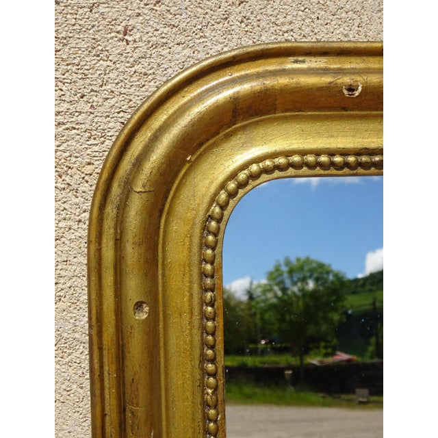 Louis Philippe Gilt Mirror, 1850s For Sale - Image 5 of 15