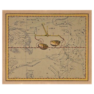 Charles De La Haye, Libra, Original Etching, 18th-Century For Sale