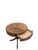 Neoclassical Vintage Baker Furniture Mahogany Drum Table For Sale - Image 3 of 9