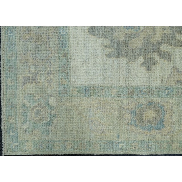 Turkish Oushak Runner Rug 2'10" x 16'6" #17301 Explore a curated collection of hallway runners, wool rugs, and handmade...