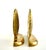 Brass Mid-Century Solid Brass Seashell Bookends- Set of 2 For Sale - Image 8 of 13