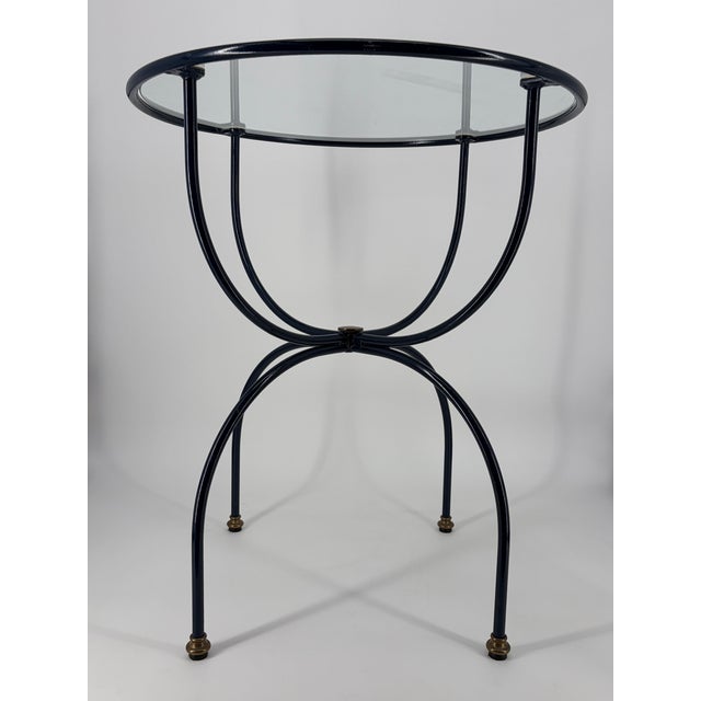 Set of Postmodern Glass Garden Furniture with Chairs and Table, 1980s, Set of 3 For Sale - Image 18 of 18