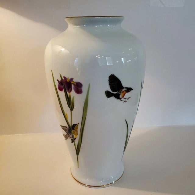 Vintage Andrea by Sadek Porcelain Vase For Sale - Image 4 of 6