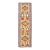 Vintage Turkish Pictorial Geometric Runner Beige & Red by Rug & Kilim, 1950–1959 For Sale