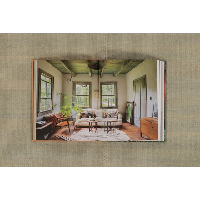 Rug & Kilim’s Contemporary Rez Kilim in Brown and Teal Textural Stripes For Sale - Image 9 of 10