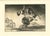 El caballo raptor - from Los Proverbios is an original black and white etching realized by Francisco Goya (1746-1828). The...