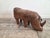 Vintage Leather Rhinoceros Sculpture by Dimitri Omersa, England, 1975 For Sale - Image 6 of 7