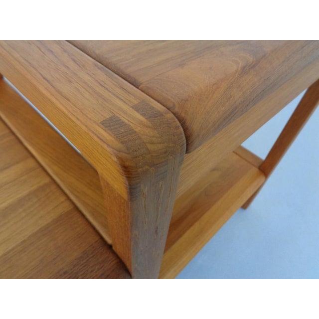 Teak Side Table with Drawer from Salling Stolefabrik Durup, 1970s For Sale - Image 12 of 18