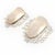 Frosted Amber Glass and Wrought Iron Wall Sconces with Metal Frames, Set of 2 For Sale - Image 6 of 18
