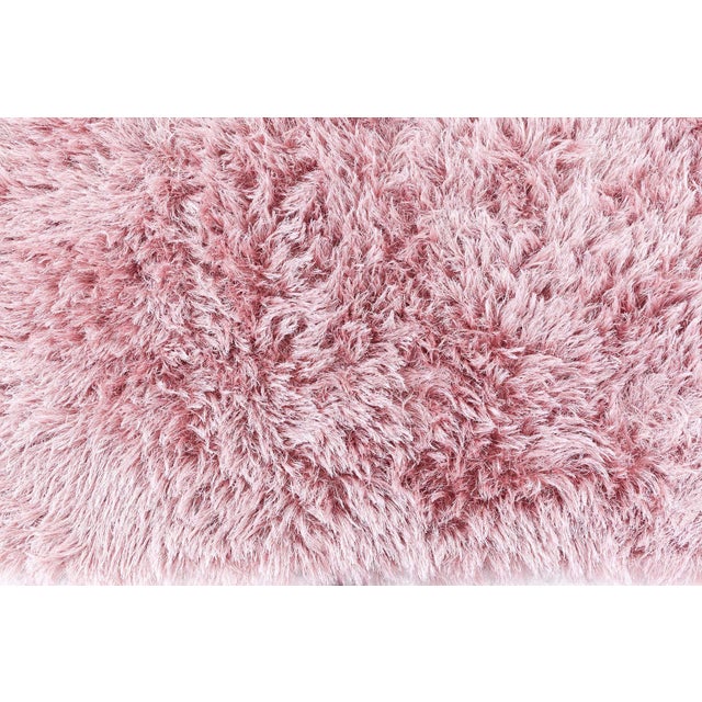 Modern Shaggy Rug in Pink Tones by Doris Leslie Blau For Sale In New York - Image 6 of 7