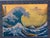 1990s Japanese Framed Print of ‘The Great Wave Off Kanagawa’ by Hokusai For Sale - Image 4 of 9