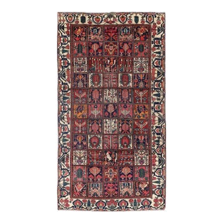 Pasargad DC Fine Hand Knotted Vintage Bakhtiari Rug For Sale