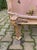 1970s French Artisan Louis XVI Pink Gold Beech Settee-1Pc For Sale - Image 14 of 16