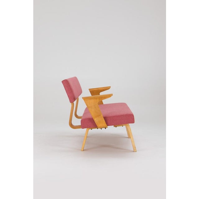 A rare mid-century two-seater sofa designed by Dutch modernist Cor Alons for C. den Boer’s Meubelfabrieken (Gouda) in the...