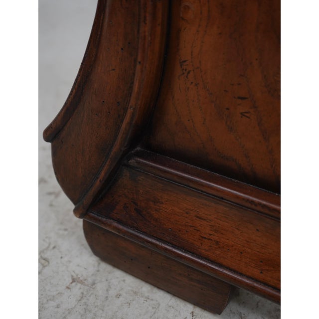 1990s Henredon King Size Art Nouveau High Back Bed For Sale - Image 5 of 17