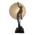 1980s Art Deco Frankart Nude Nymph With Consolidated Glass Moon Lamp by Sarsaparilla For Sale