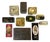 Antique Vintage Lot (11) Biscuit Shortbread Coffee Ginger Tins English/Dutch For Sale