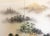 Large Showa Era Japanese Byobu Screen "Mountain Landscape With River" For Sale - Image 13 of 18