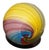 1960s Vintage Roma Hand Blown Fused Glass Vase - Rainbow Twist For Sale - Image 5 of 5