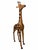 1970s Vintage Leather-Clad Giraffe Figurine For Sale - Image 5 of 12