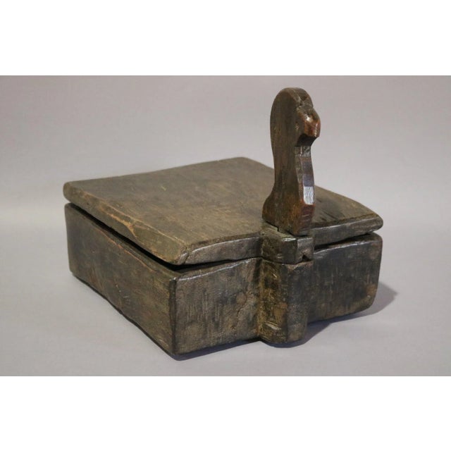 Asian 1920s Wooden Spice Container For Sale - Image 3 of 5