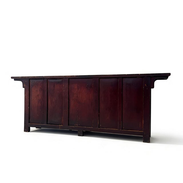 Mid 18th Century Imperial 18th Century Elm Multi-Cabinet Dresser For Sale - Image 5 of 5