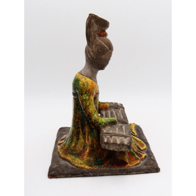 Mid-Century Modern Mid-Century Italian Ceramic Musician Bookends by Zaccagnini, 1950s, Set of 2 For Sale - Image 3 of 11
