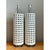 Mid-Century Modern Vintage Lattice Ceramic and Chrome Lamps - Pair For Sale - Image 3 of 12