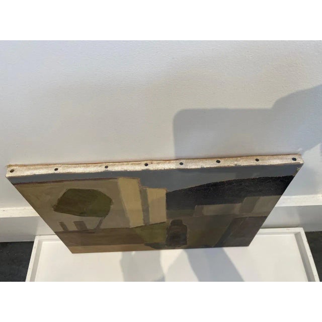 Mid-Century "Motiv Italien" Abstract Landscape Painting by Åke Wickström For Sale In Nashville - Image 6 of 7